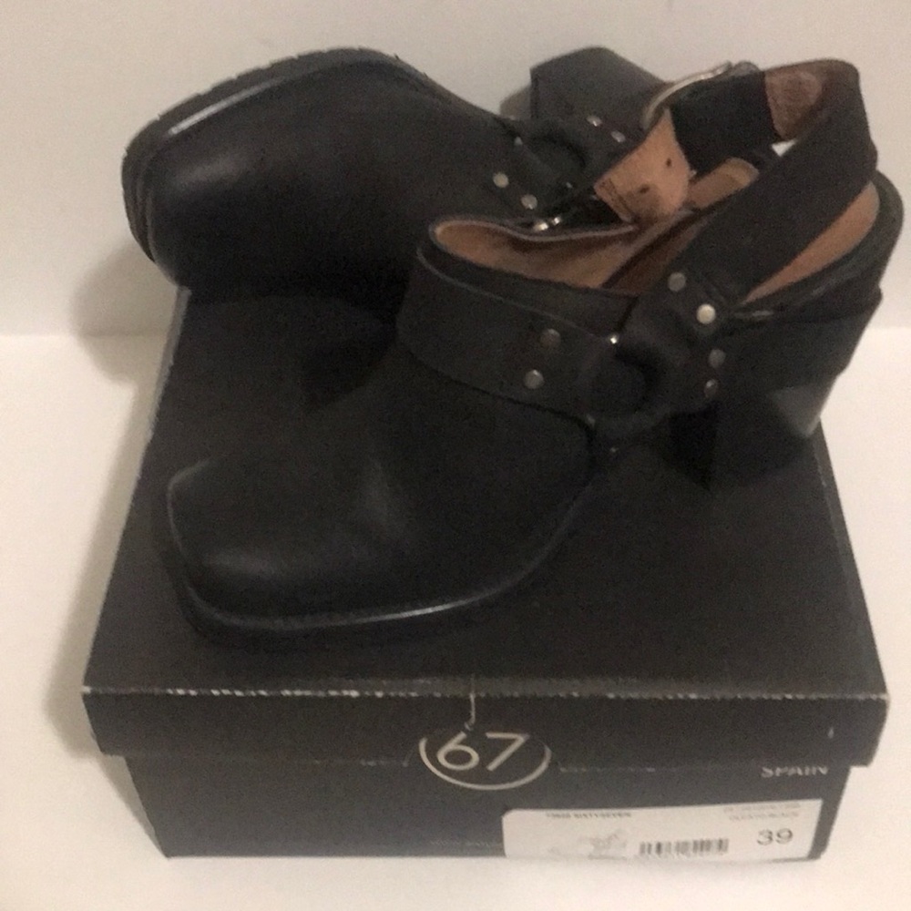 Sixtyseven  Michelle Oleato Black 39 size shoes